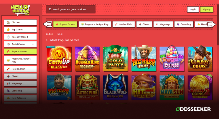 spin casino login