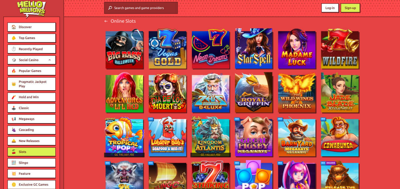 spin casino login